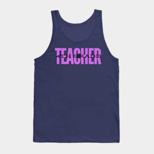 4th Grade Teacher Tank Top